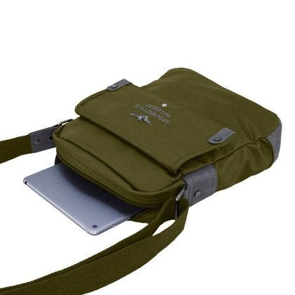 Torba na ramię AERONAUTICA MILITARE City Zielona