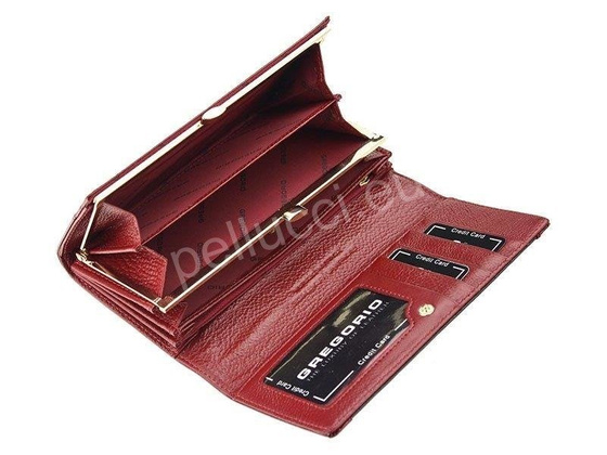 Portfel damski PELLUCCI GP-100 Czerwony
