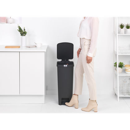 Kosz pedałowy Step Up 40l  Dark Grey 800023