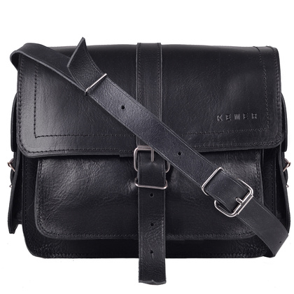 Torebka damska skórzana KEMER 889 Czarny
