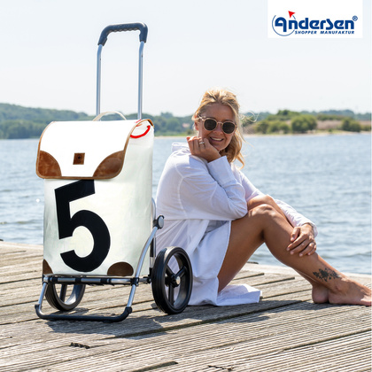 Wózek na zakupy ANDERSEN Royal 166 360° LEE