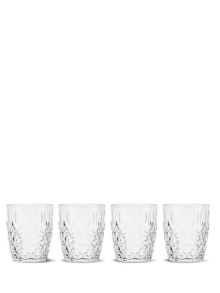 SZKLANKI PICNIC JUNI 4-PACK, PRZEZROCZYSTY
