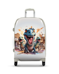 Średnia walizka Dinozaur4