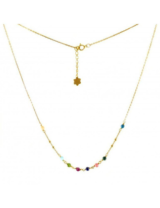 Naszyjnik Fiesta Rubin 925