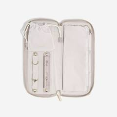 Pudełko podróżne na biżuterię z miejscem na pierścionki Stackers taupe