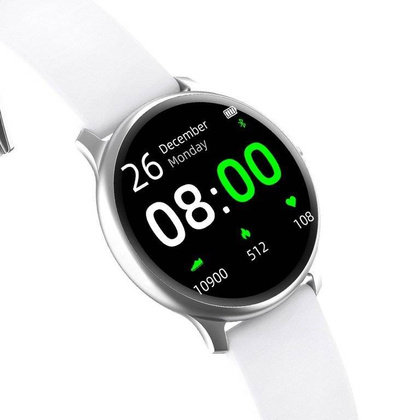 SMARTWATCH G. Rossi SW010-15 silver/white (zg312o)