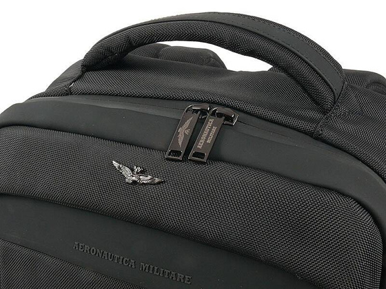 Plecak na laptop 15' AERONAUTICA MILITARE Lightning Czarny