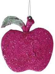 Zawieszka jabłko różowe