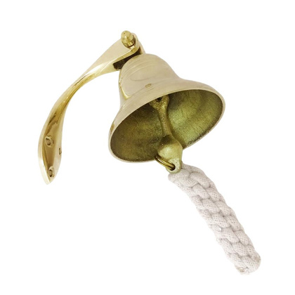 Dzwon żeglarski mosiężny - HB36/4 - śr. 10cm