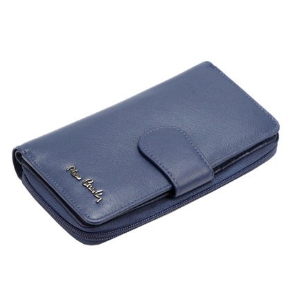 Portfel damski skórzany PIERRE CARDIN TILAK92 2202 Czerwony