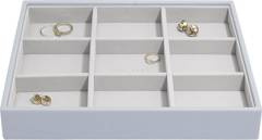 Szkatułka na biżuterię Stackers 9 komorowa classic lawendowa