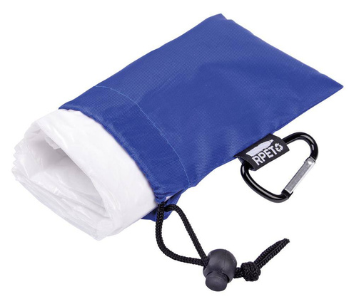 Poncho przeciwdeszczowe ECO SAFE, niebieski