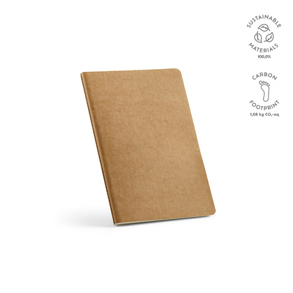 Notatnik Bronte A5 z papieru recyklingowego 70 gsm