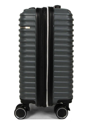 LYS Paris Akra Mała twarda szara walizka na kółkach 45 cm