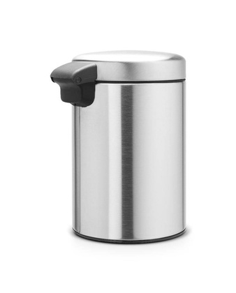 Kosz ścienny 3l stal mat 115561