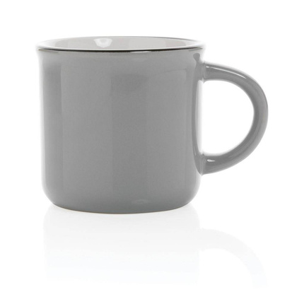 Kubek ceramiczny 280 ml UPOMINKARNIA Szary