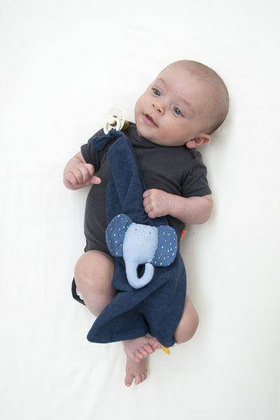 Mrs.Elephant  Baby comforter UPOMINKARNIA