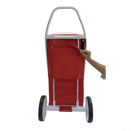 Wózek na zakupy ROLSER COM 8 Tweed Polar Malva