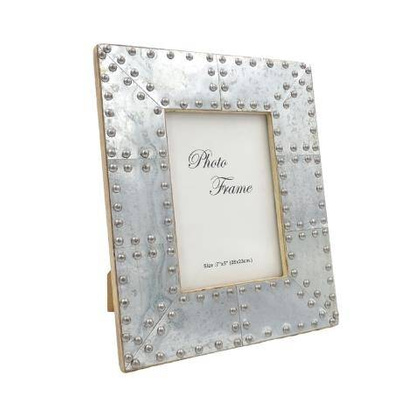 Drewniana ramka na zdjęcia "silver" 30159 - format 18x13cm.