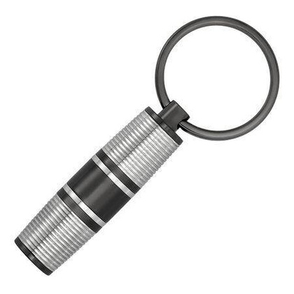 Breloczek na klucze Bold Stripe Chrome &amp; Gun