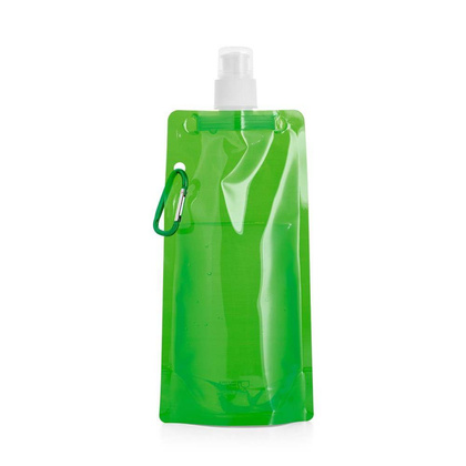 Składana butelka 460 ml, zielona