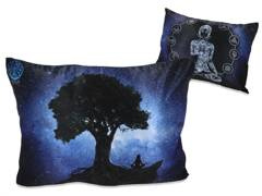 Poduszka z wypełnieniem/suwak - Joga (CARMANI)