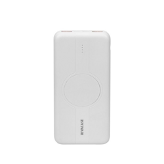 RIVACASE Powerbank VA2601 10000 mAh USB-C 20W + Qi 10W biały