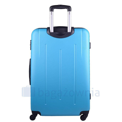 Duża walizka WINGS 304 L Turkusowa