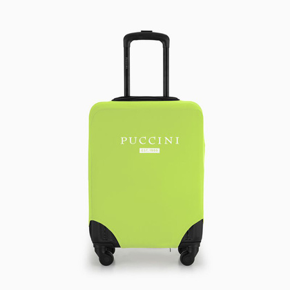 Elastyczny pokrowiec na małą walizkę PUCCINI PBC 6F Limonkowy