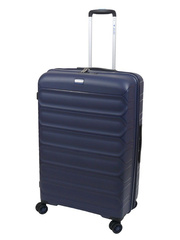Walizka DIELLE 100 4k 76cm duża granatowa PP z poszerzeniem