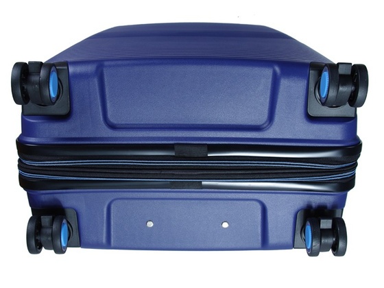 Walizka DIELLE 180 4k 67 cm granatowa PP z poszerzeniem