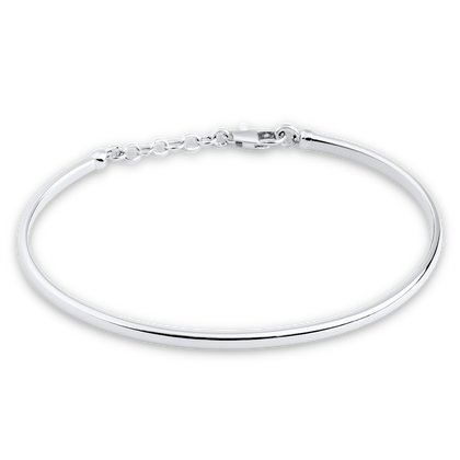 MINET Nowoczesna bransoletka z białego złota Au 585/1000 2,30g