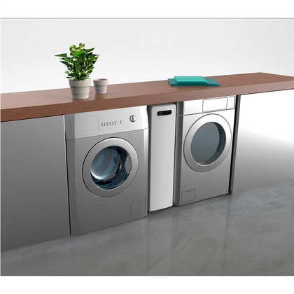 Wielofunkcyjna szafka na kółkach Biała