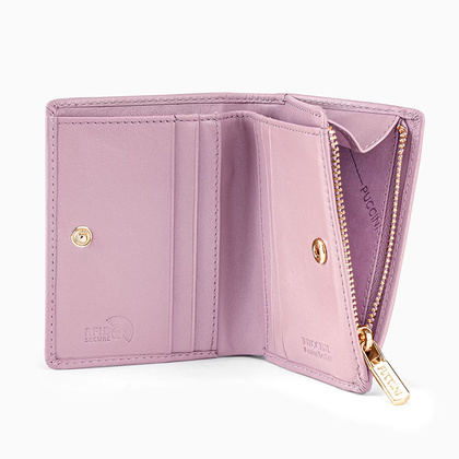 Portfel damski skórzany PUCCINI ZEN ZN9006 3C Różowy