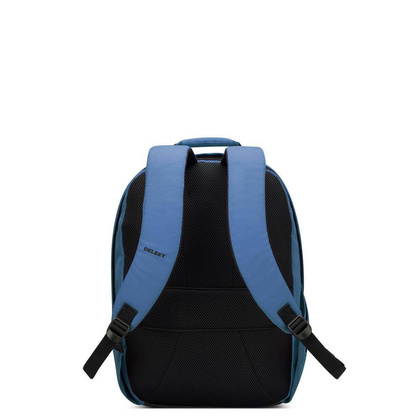 Walizka Delsey Securban Miejski niebieski plecak na laptopa 15.6"