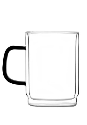Komplet 2 szklank z podwójną ścianką Carbon 350 ml 8562