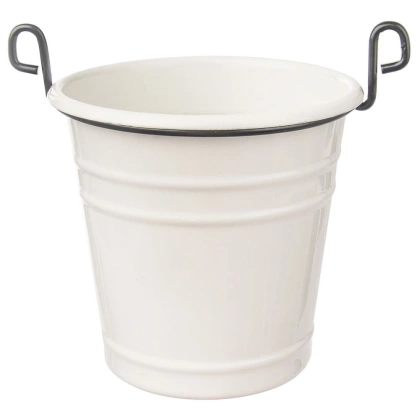 Pojemnik na przybory kuchenne zawieszany na reling metalowy