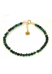 Bransoletka MALACHIT 925