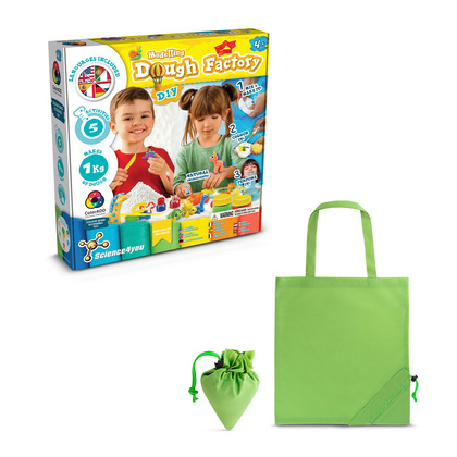 Modeling Dough Factory Kit II. Gra edukacyjna dostarczany ze składaną torbą prezentową