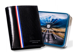 Duży portfel męski bez zapięcia