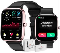 Smartwatch Giewont GW230-3 Różowe Złoto-Czarny