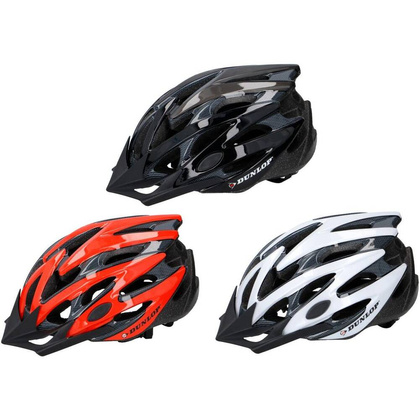 KASK ROWEROWY REGULOWANY DUNLOP MTB GREY R.S (53-55CM)