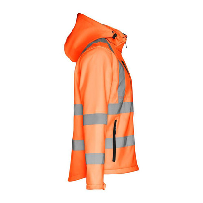 THC ZAGREB WORK. Kurtka softshell o wysokiej widoczności (unisex)