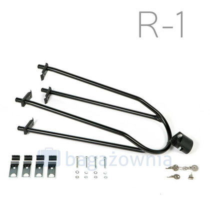 Zestaw mocujący wózek do bagażnika roweru ANDERSEN (R1+SH-2) 6-215-80/6-115-80