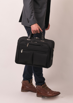 Torba na laptop do 17" McKlein Rockford Czarna