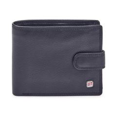 Portfel męski skórzany GW-04 RFID Czarny