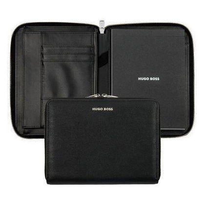 Teczka konferencyjna Hugo Boss A5 Pure Iconic Black