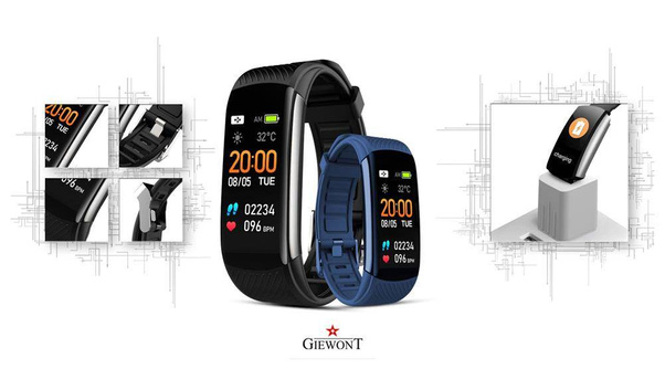 Smartband Giewont GW200-6 + Dodatkowy pasek granatowy