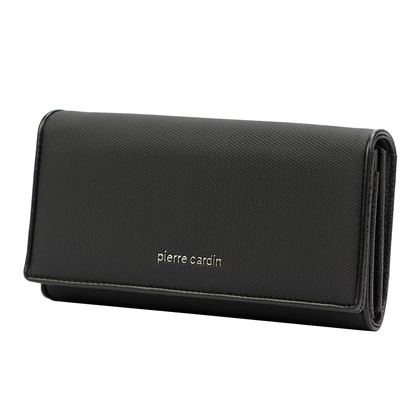 Portfel damski skórzany PIERRE CARDIN LADY66 1720 Srebrny