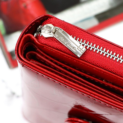 Pierre Cardin Skórzany portfel damski 